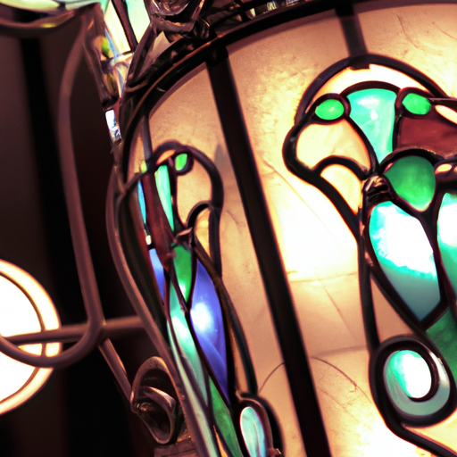 Lampe Tiffany style Paris